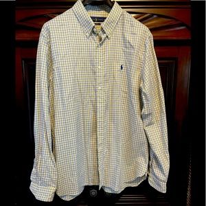 Polo by Ralph Lauren casual dress shirt, like new, size XXL.  Minimally worn.